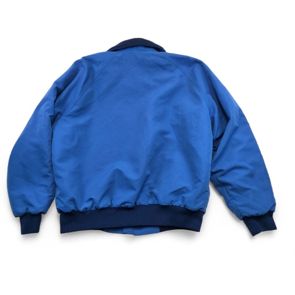 VTG Pepsi Alaska Jacket Polar Fleece Lined Sportsmaster USA Made Retro Blue L - Picture 5 of 8